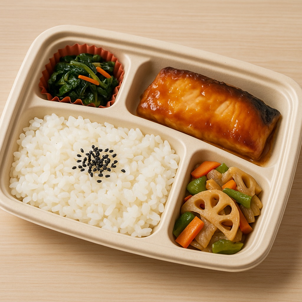 冷凍総菜弁当の例